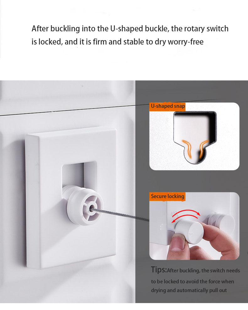 Indoor Retractable Clothline