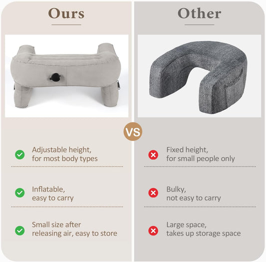 Inflatable Lap Desk Pillow