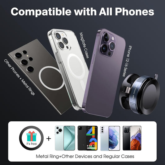 Suction Magnetic Phone Holder