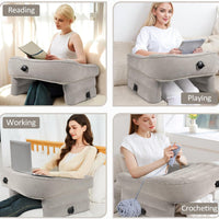 Inflatable Lap Desk Pillow