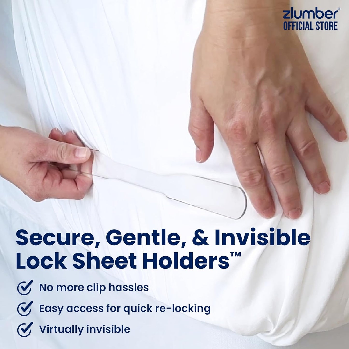 Bed Sheets Holders Zlumber Locks