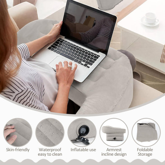 Inflatable Lap Desk Pillow