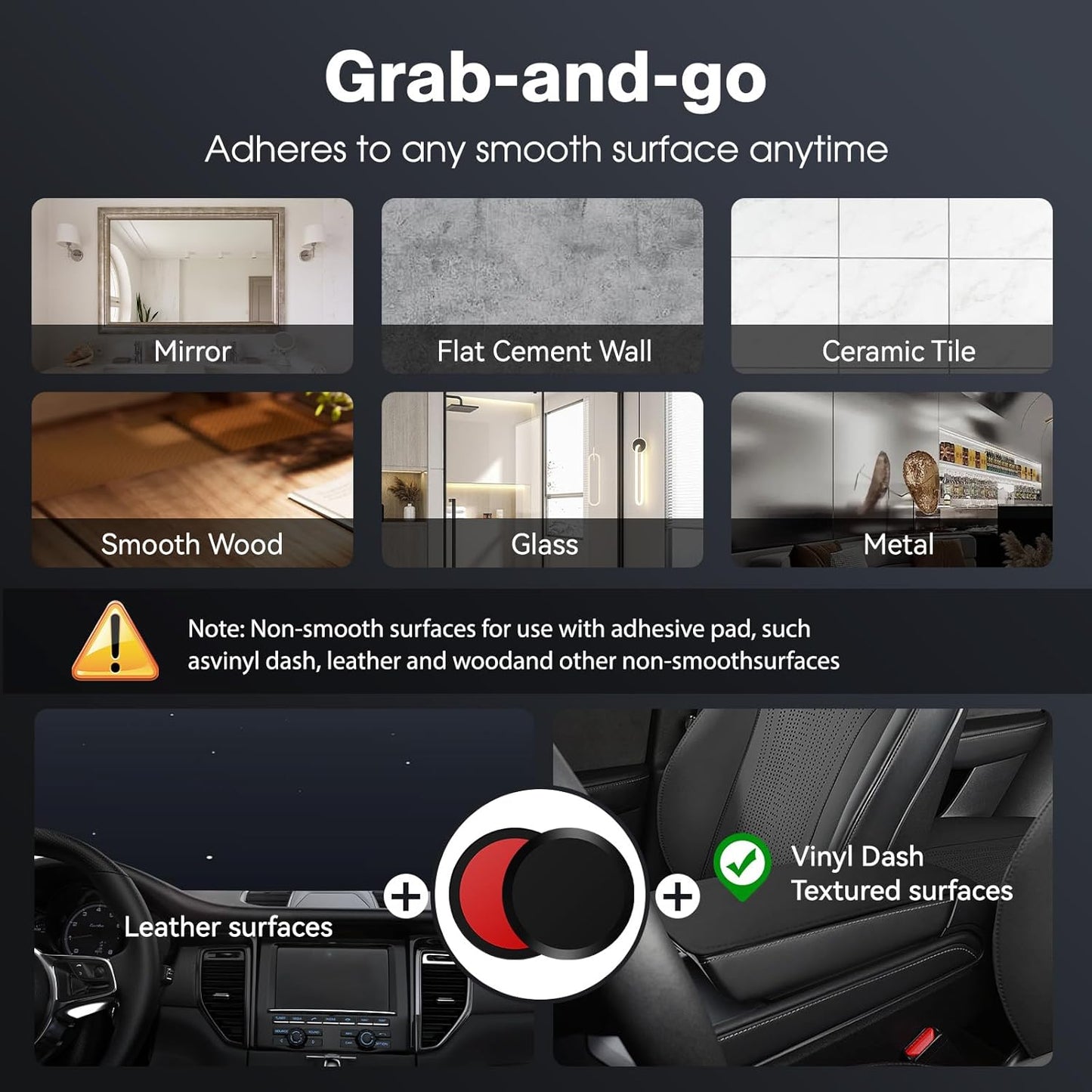 Suction Magnetic Phone Holder