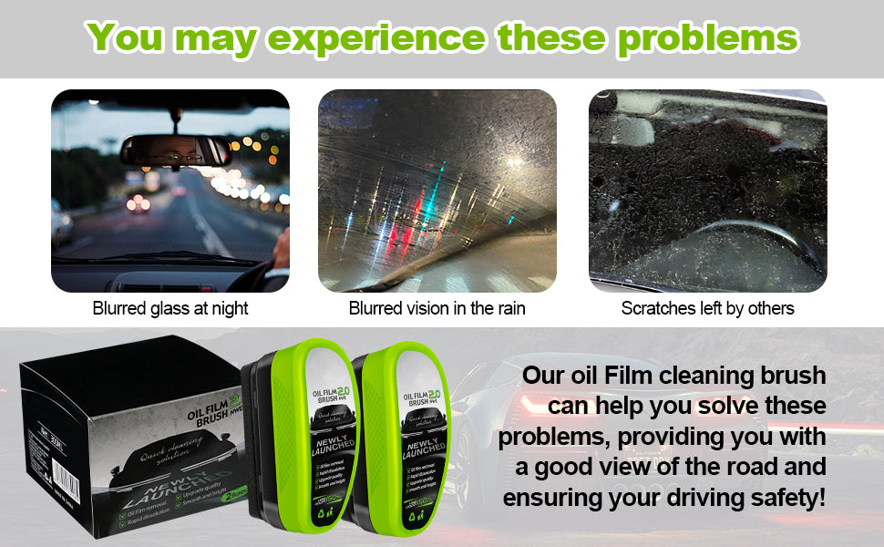 Car Glass Oil Film