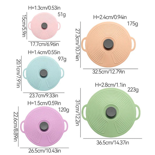 Plates Lids (5 Pcs)